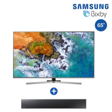  삼성 SMART 빅스비 UHD TV 163cm [UN65NU7470FXKR], 형태:스탠드