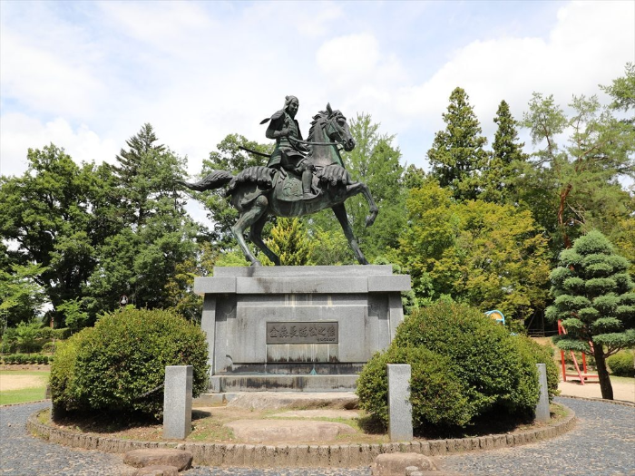 시로야마 공원 가나모리 나가키네