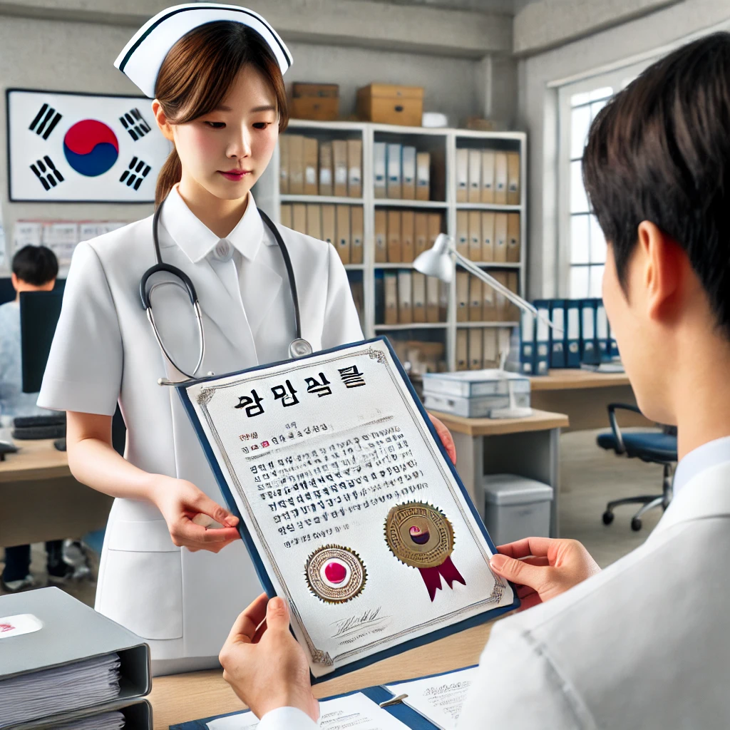  간호사면허증발급