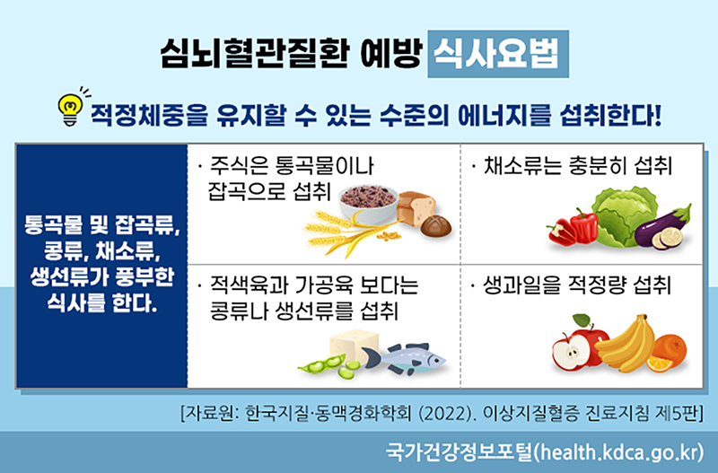 심장과 뇌 건강을 위한 운동&middot;식이요법 심혈관질환 유산소 운동 저항성 운동 스트레칭