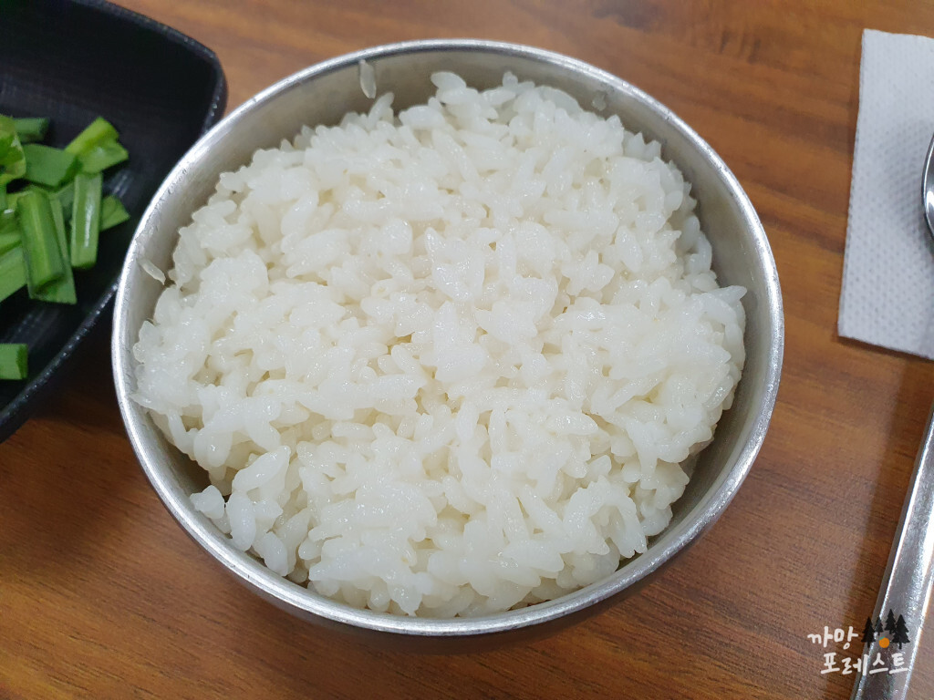 동탄 방울엄마국밥 흰밥