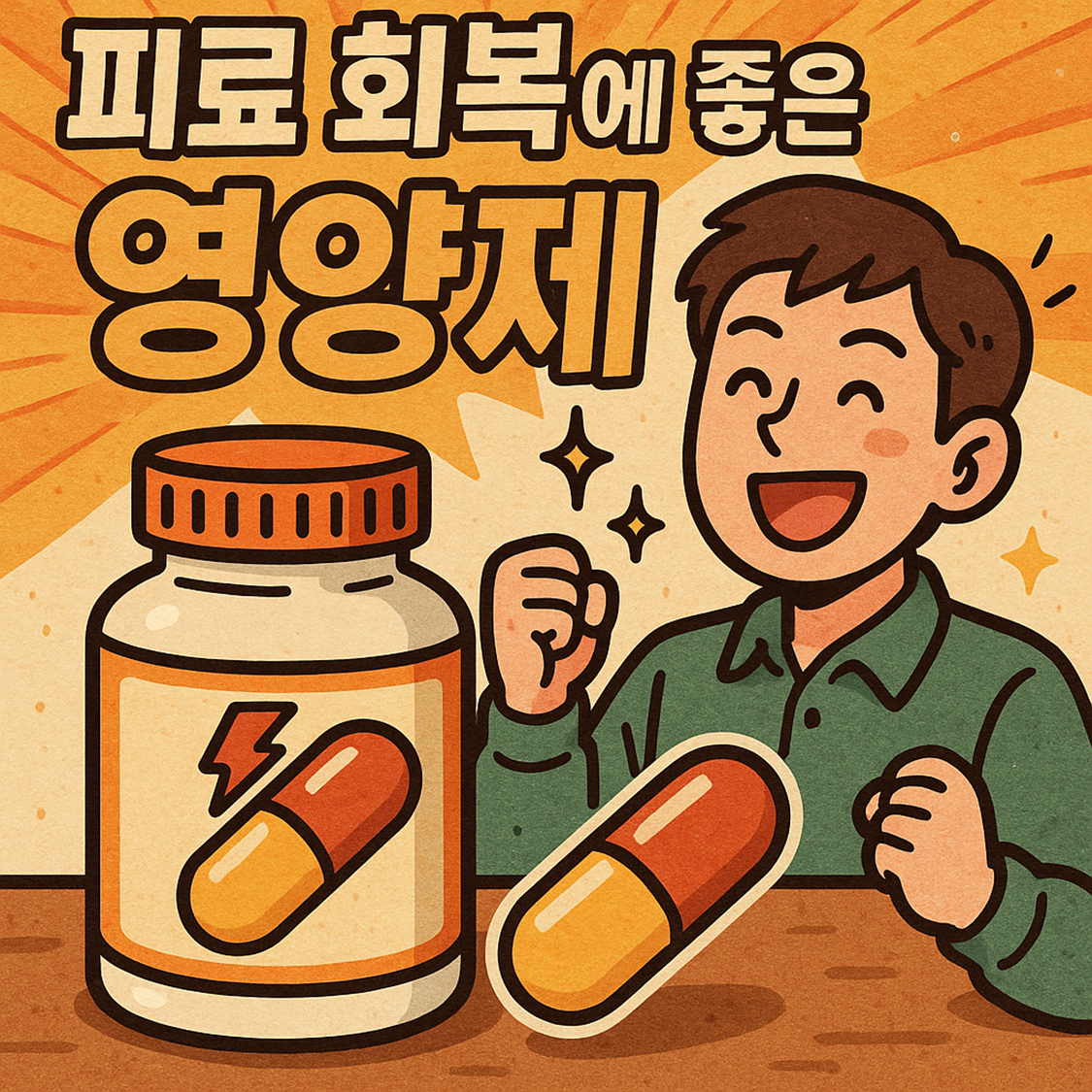 피로 회복에 좋은 영양제 추천