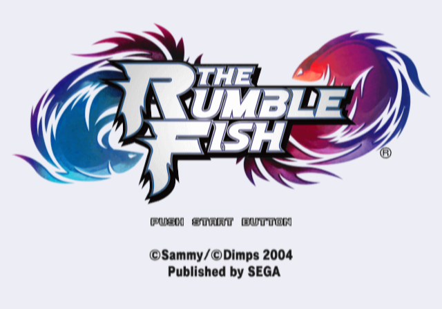  사미 / 대전격투 - 더 럼블 피쉬 ザ・ランブルフィッシュ - The Rumble Fish (PS2 - iso 다운로드)