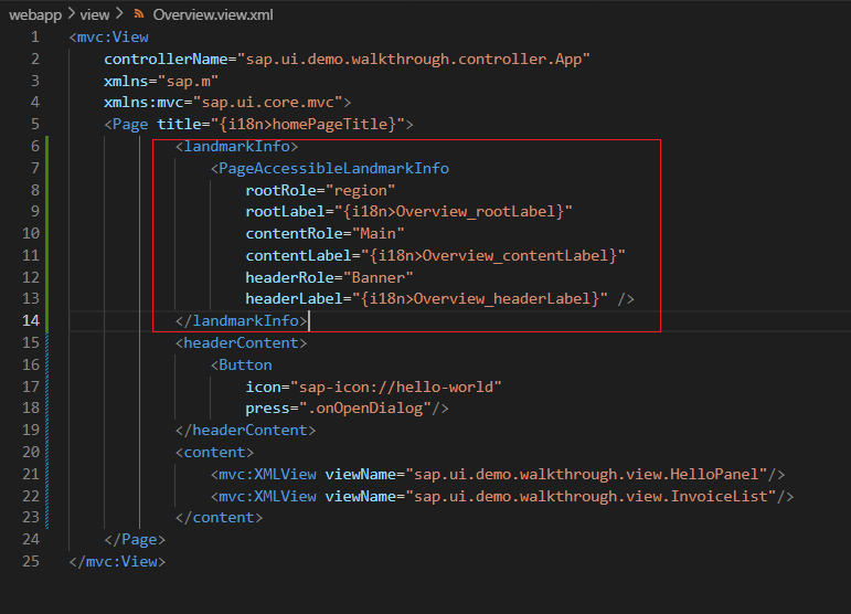  [ SAPUI5 ] Accessibility