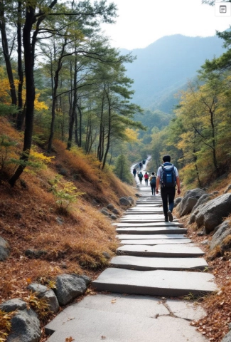 도봉산 산행 