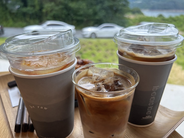 아메리카노-플랫화이트