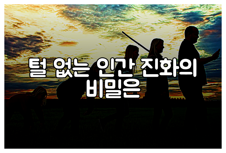 털 없는 인간 진화의 비밀은