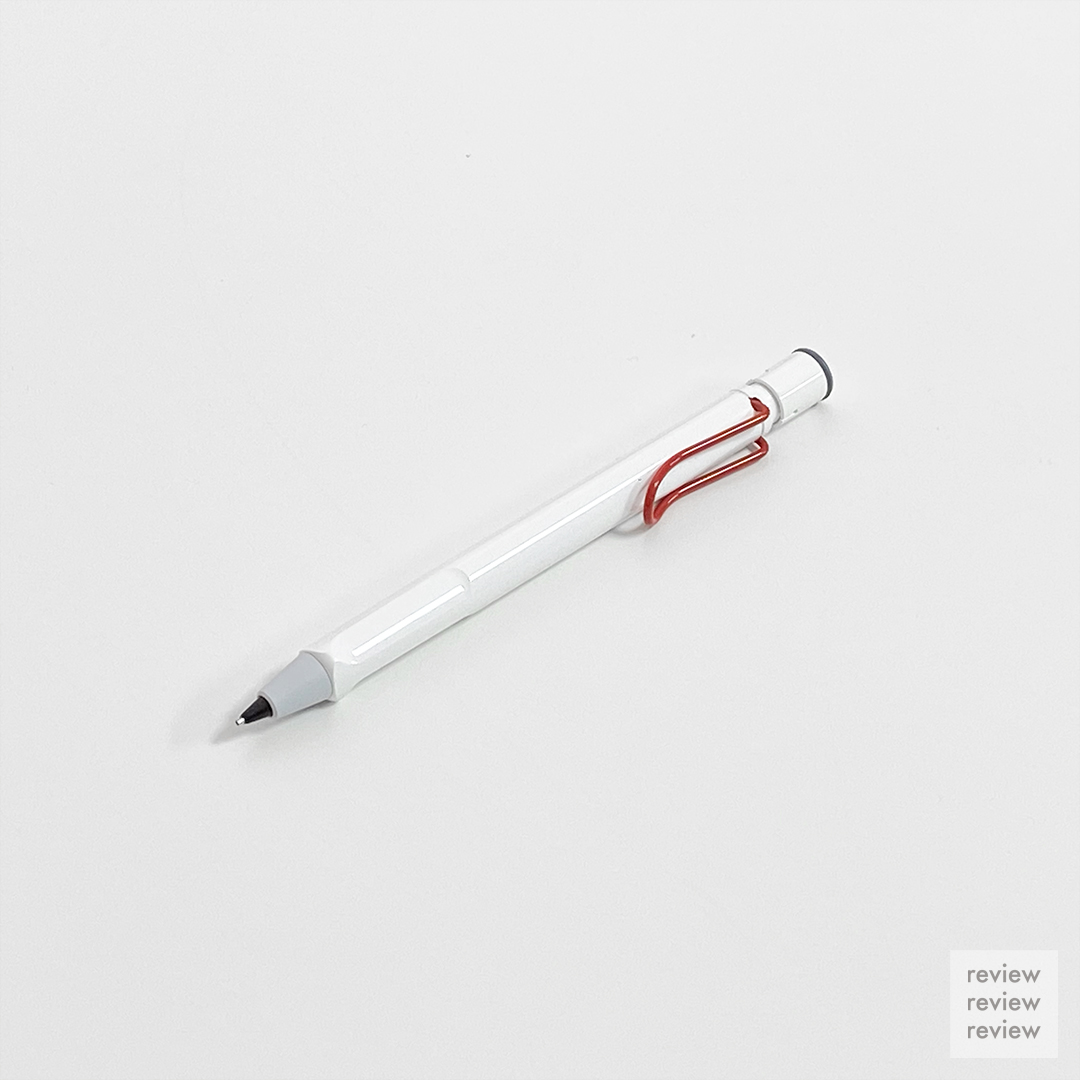 Lamy. 라미. 샤프] 2020 한정. 사파리화이트 레드 클립 샤프. 리뷰.
