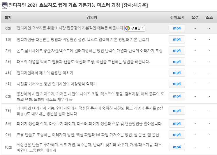 인디자인 이미지