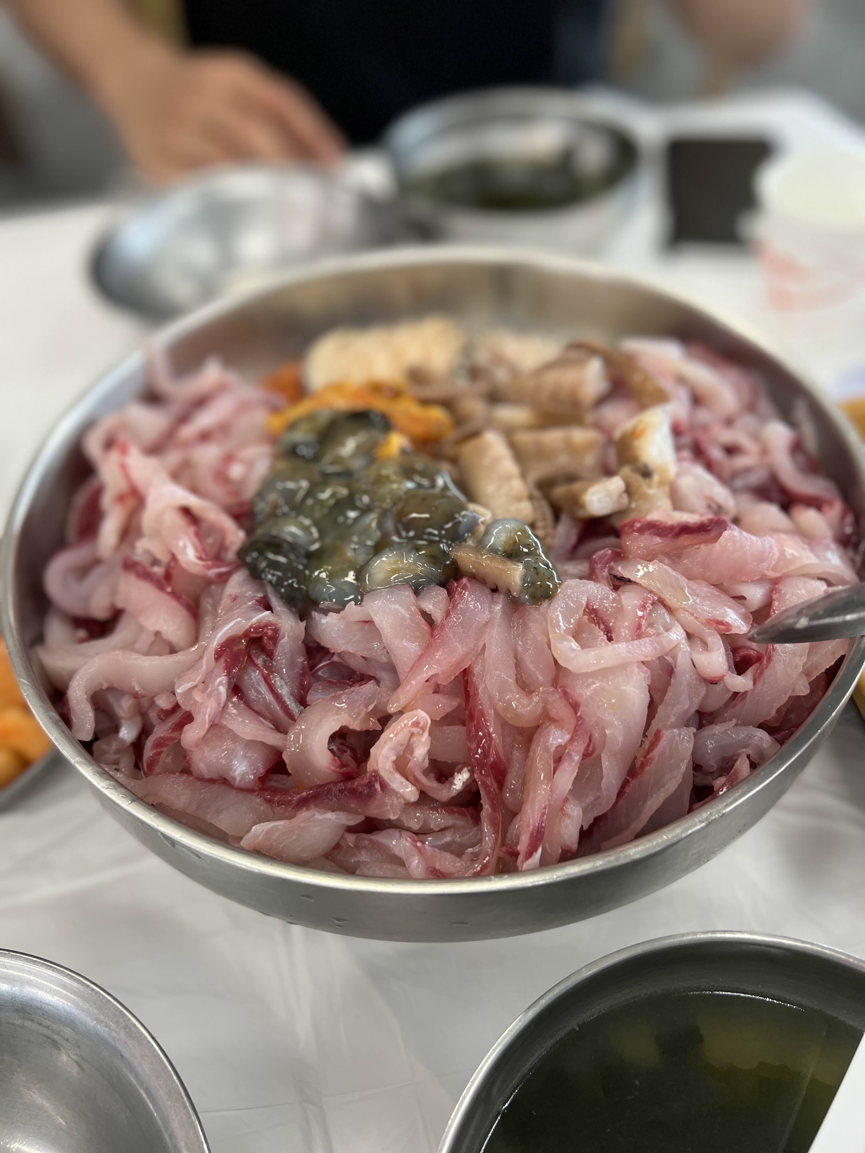  [을왕리 횟집] 을왕리 선녀풍에서 기분좋은 바닷바람과 함께 시원한 물회를