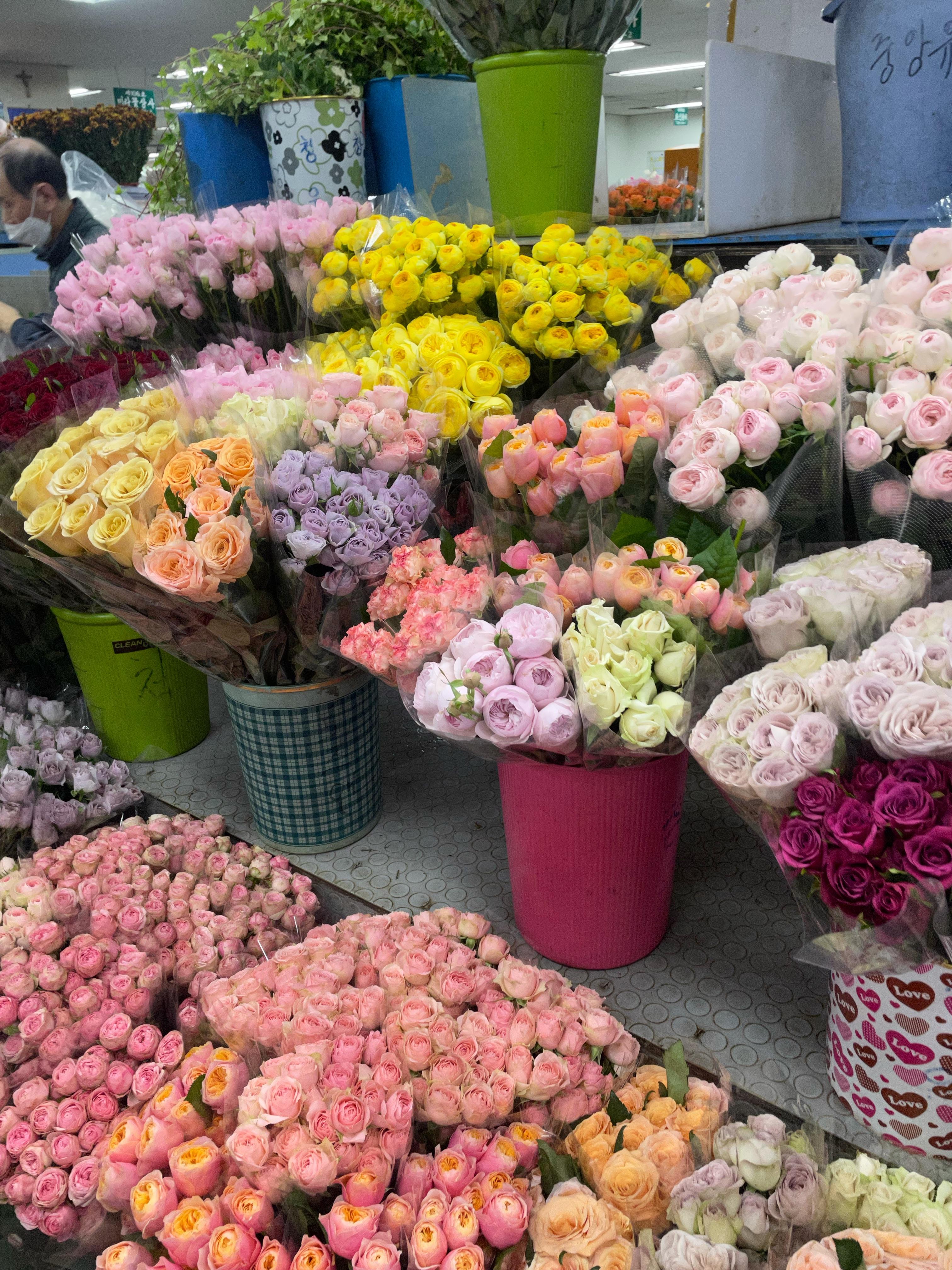 고속터미널꽃시장