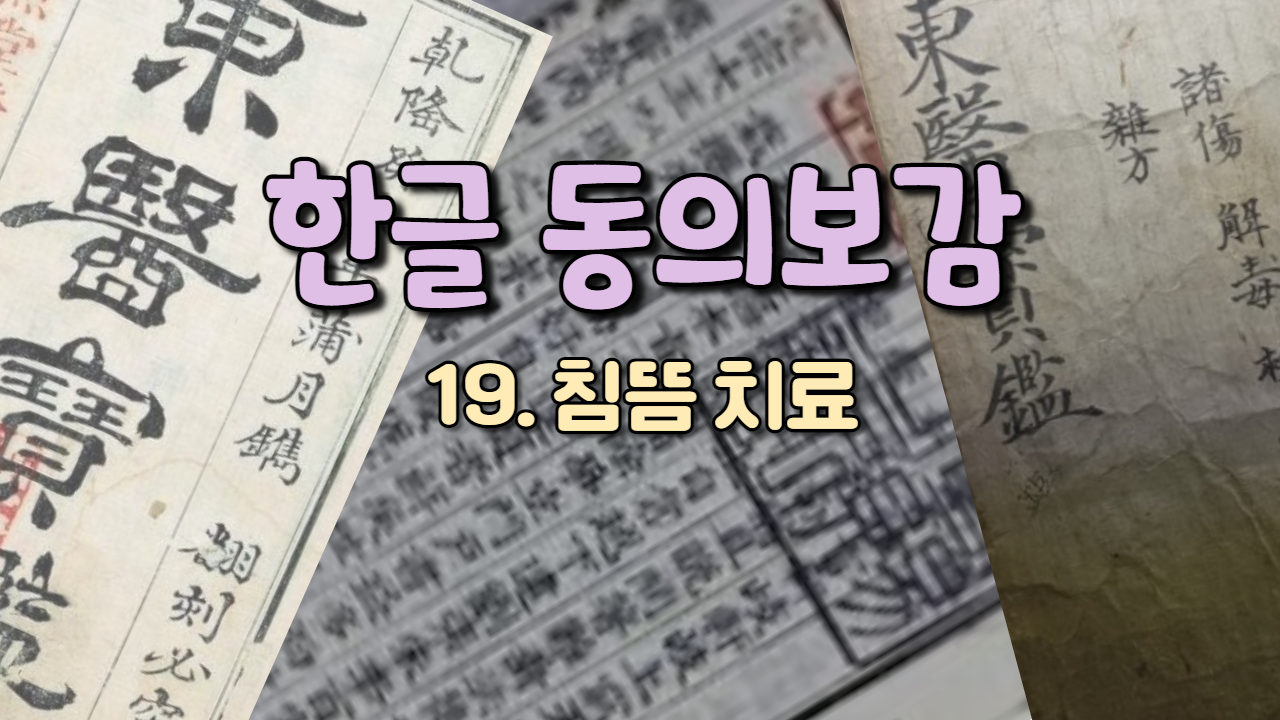  19. 침뜸 치료[鍼灸法]/꿈 ( 내경편 꿈 )