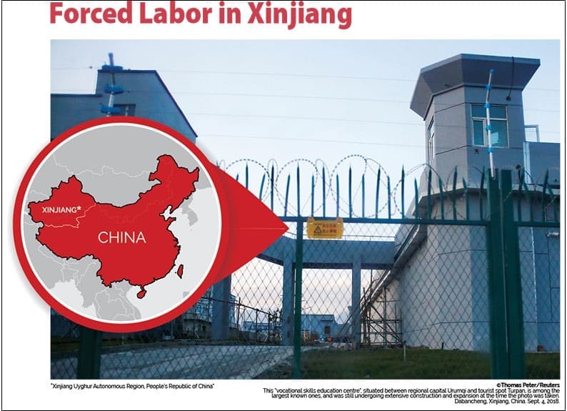  미, 중국 신장위구르산 제품 수입 전면 금지 VIDEO: New evidence of Uighur forced labour in China’s cotton industry