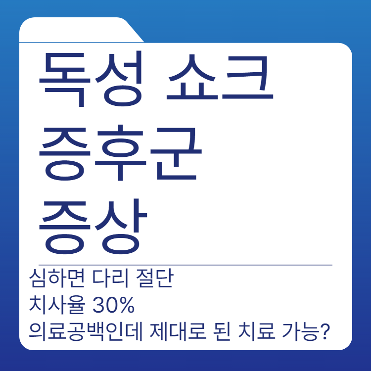  독성 쇼크 증후군 증상
