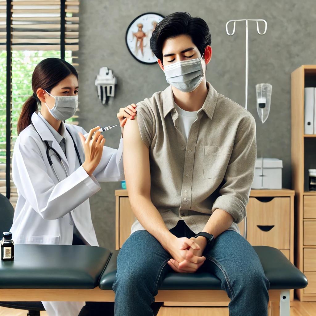 감기 기운 있을때 독감주사