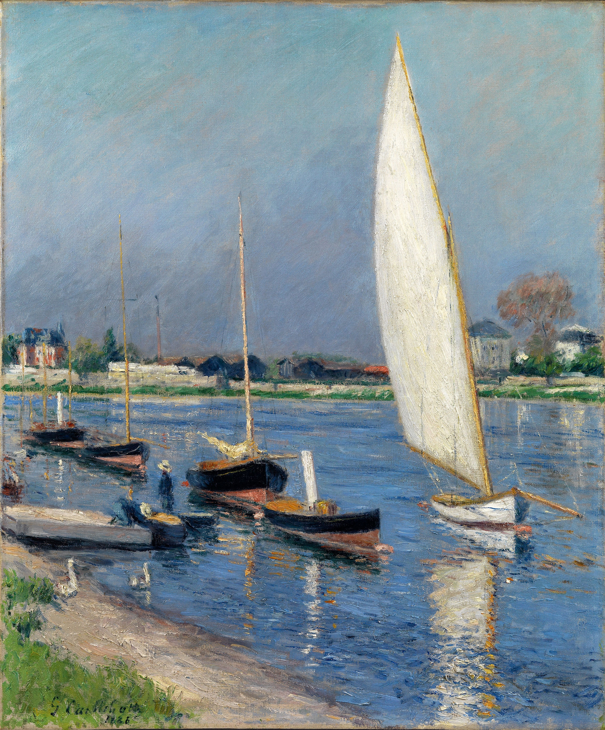 구스타브 칼리보트(Gustave Caillebotte), 프랑스, 화가, 1848-1894