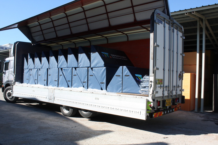 강화씨사이드리조트 루지썰매장 삼각안전매트 1