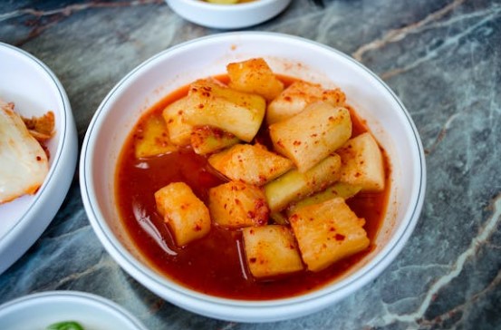 무를 활용한 요리