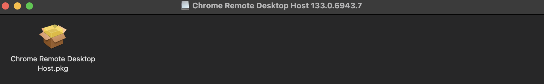 Chrome Remote Desktop Host.pkg