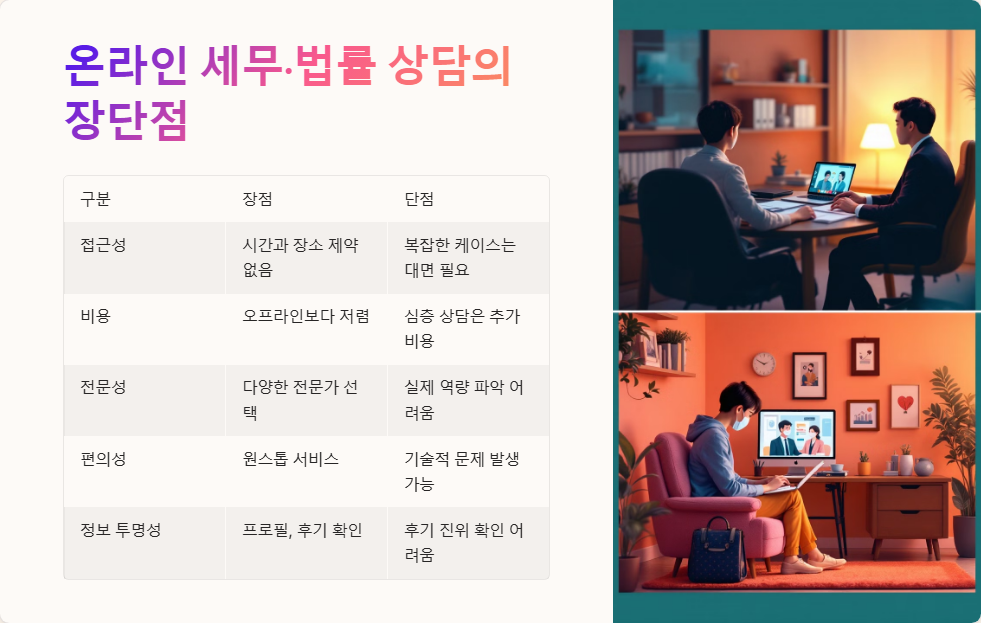 세무 변호사 온라인 상담 플랫폼