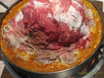 산더미 물갈비