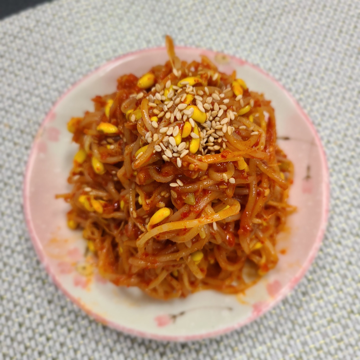  콩나물볶음 간단하고 맛있는 빨간콩나물볶음 만들기