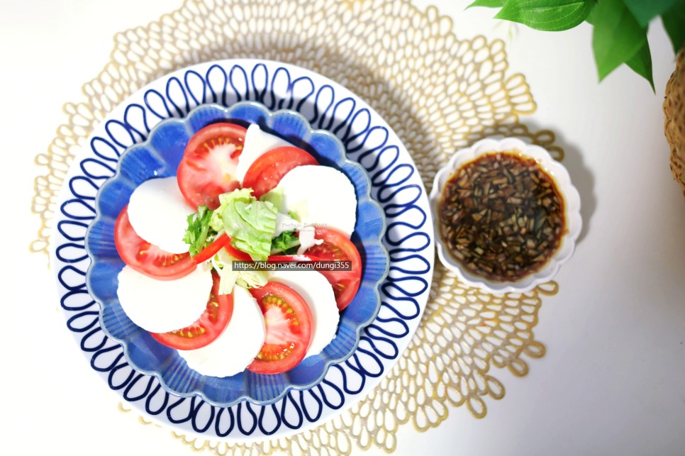 토마토 샐러드 소스 토마토 카프레제 18