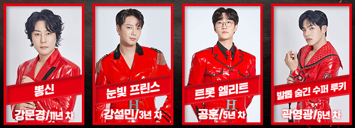  현역가왕2 준결승 1라운드 결과보기