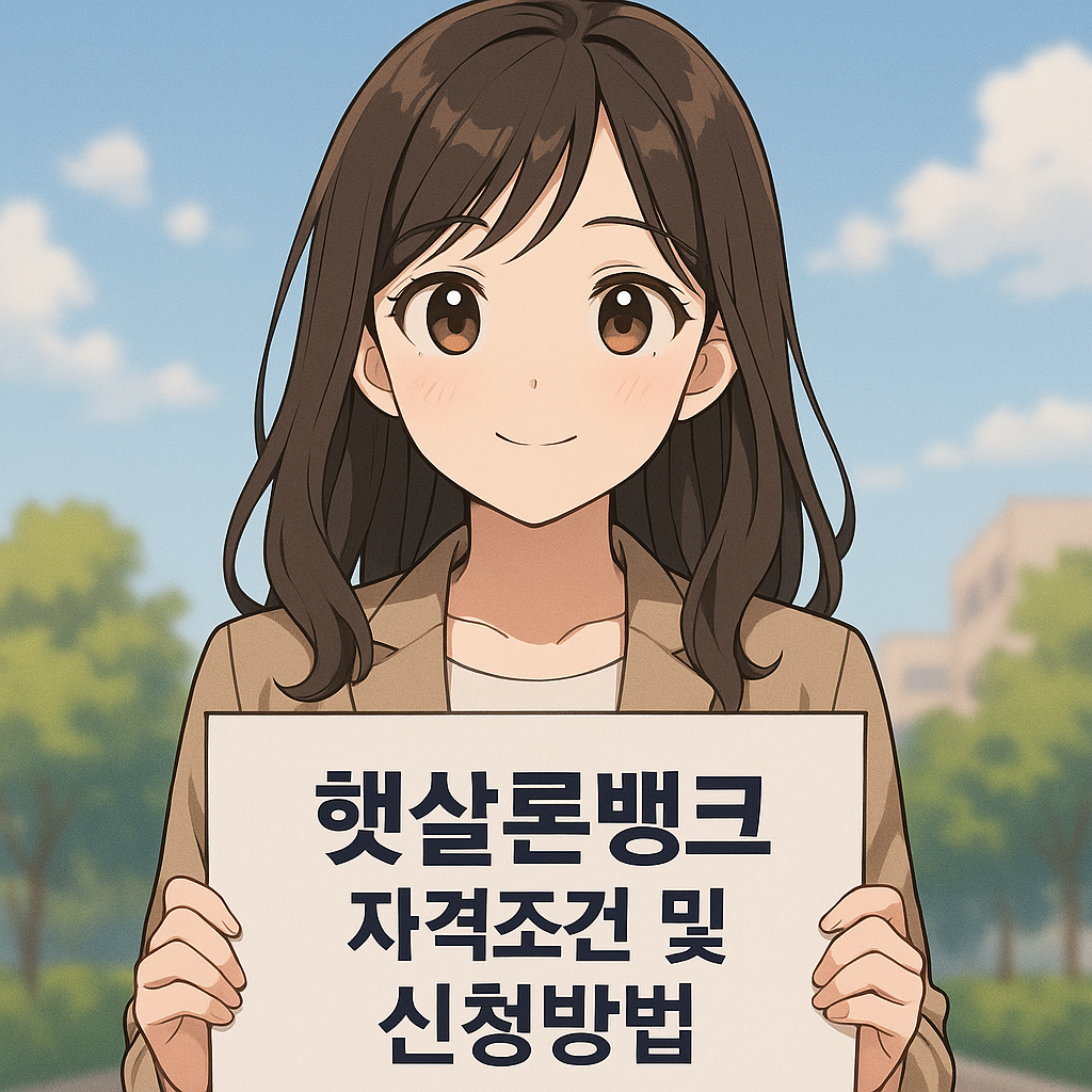 은행권 연계 서민금융상품 '햇살론뱅크' 총정리