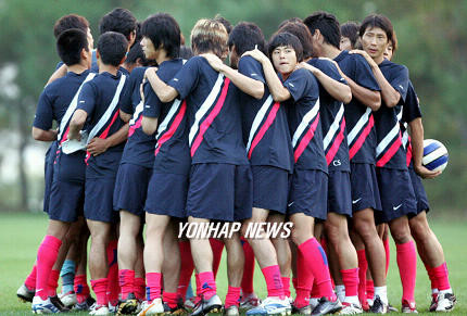 축구대표팀 훈련 아시안컵예선