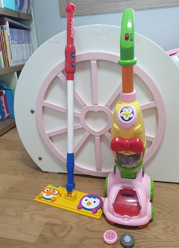 콩순이 청소기 뽀로로밀대