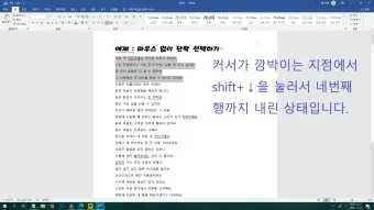 워드 특수문자 단축키_11