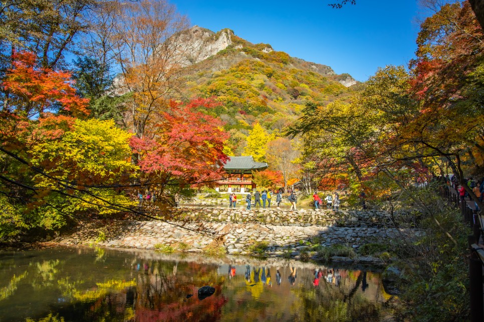 명소 - 장성백양사쌍계루전라도 가을단풍여행 3