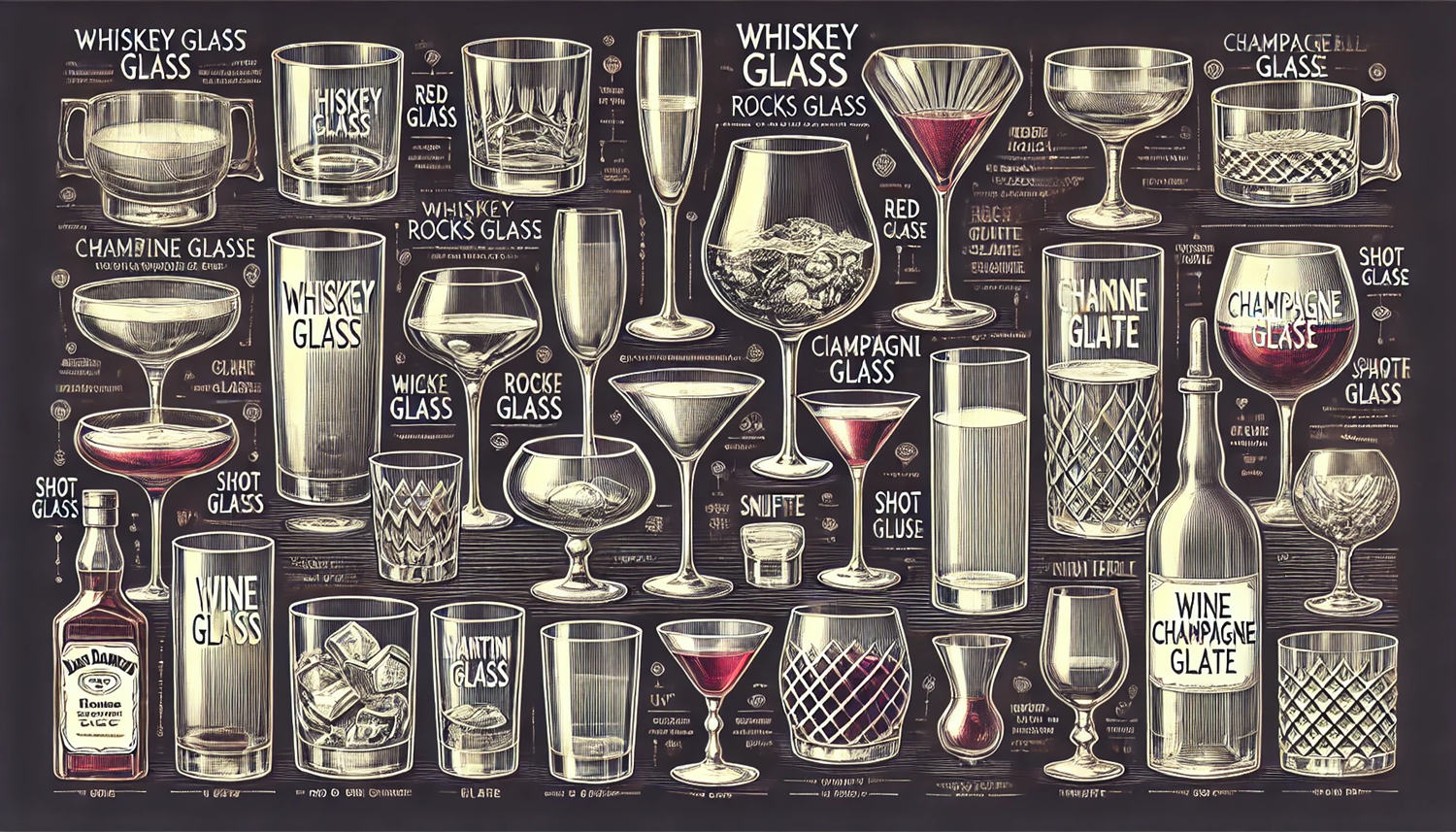 술잔의 종류와 용도