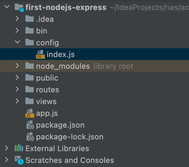  nodejs express mysql db 연결하기