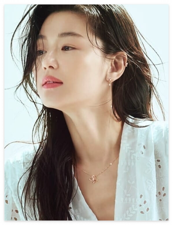 배우 전지현의 얼굴 사진