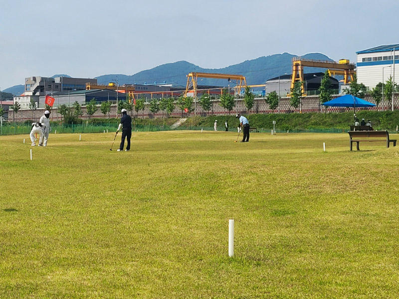 함안 군북파크골프장. 경상남도 함안군 군북면 사도리 1306 (함안 산업단지)