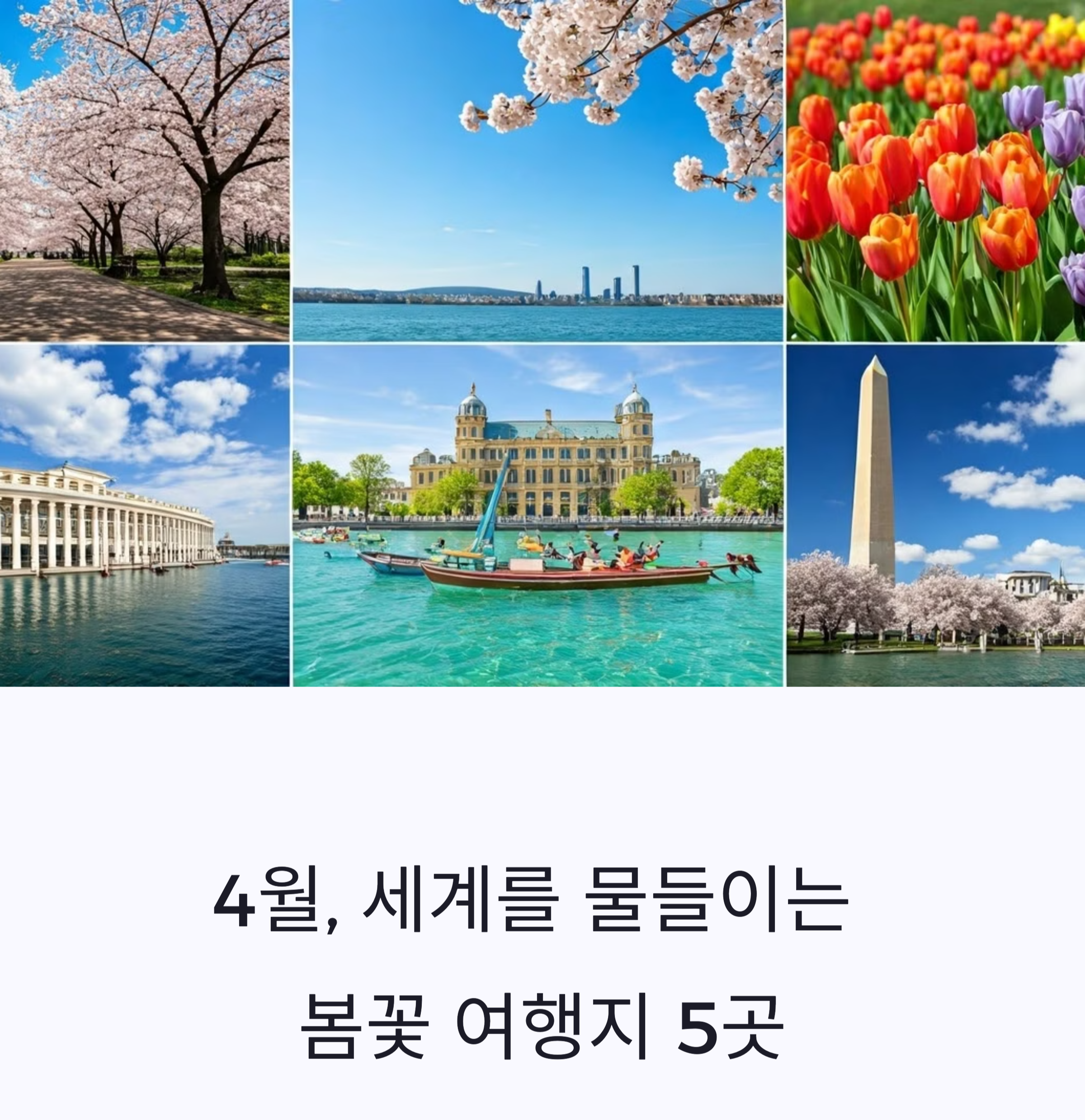 해외 여행지 베스트5