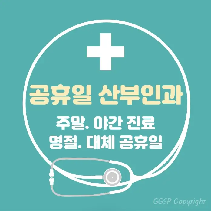 공휴일-병원-24시간-산부인과-찾기