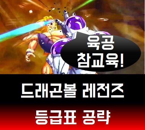 폰게임드래곤볼 레전즈 등급표 8