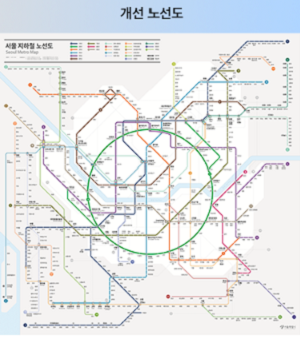 개선된 지하철 노선도