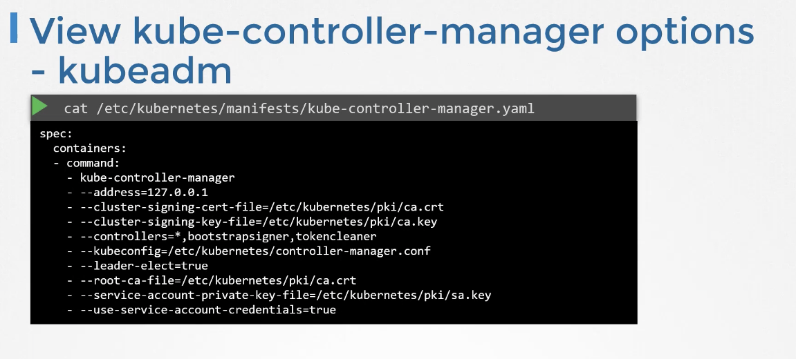 [CKA] 17. Kube Controller Manager