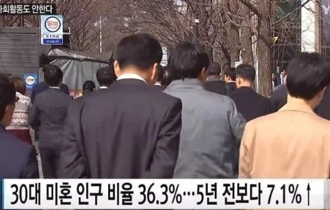  위기의 30대 남성들 근황
