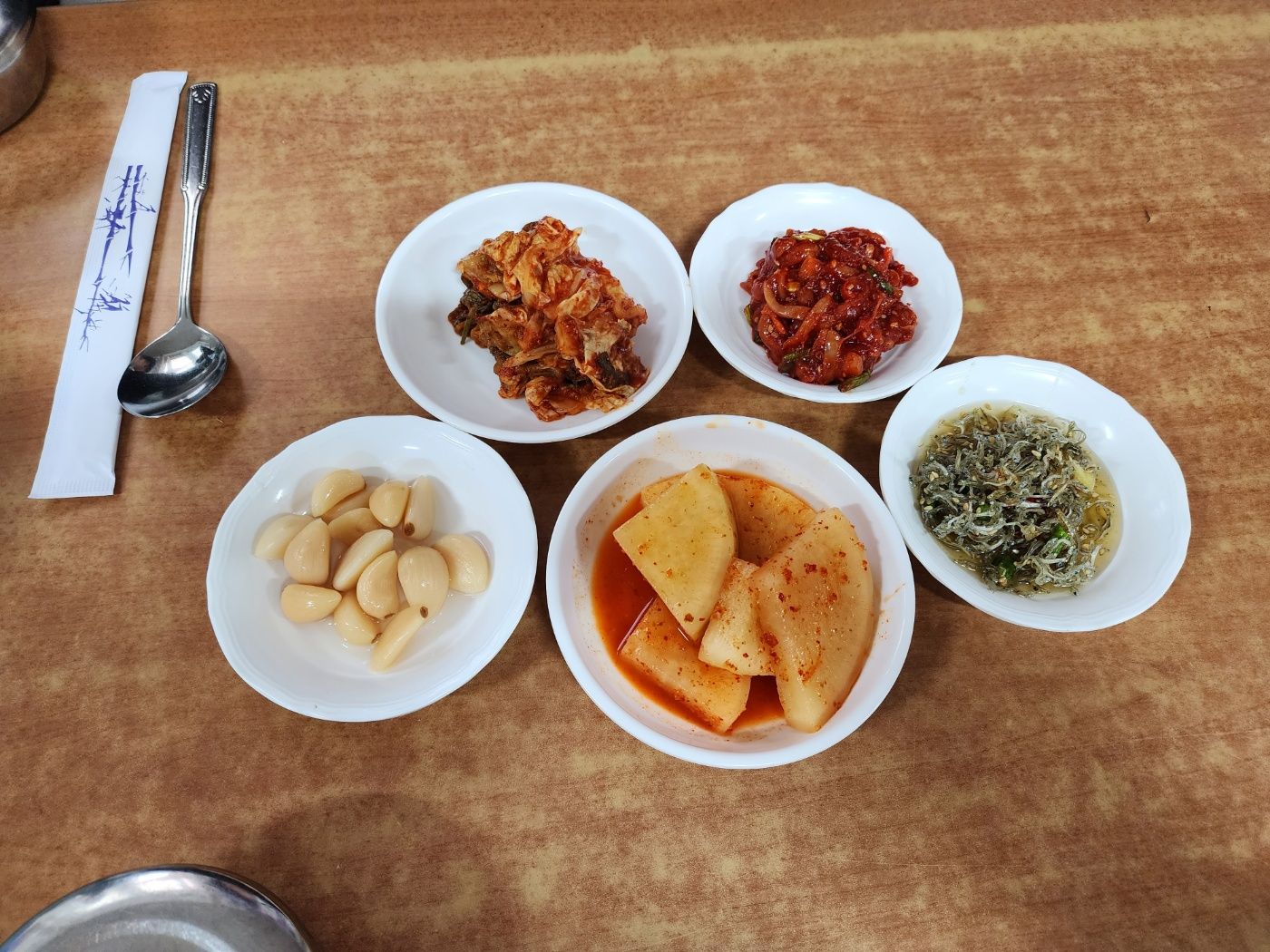태안 그린포장마차 밑반찬