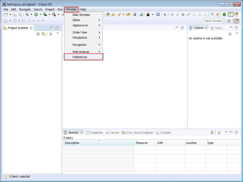이클립스 워크스페이스 목록 삭제하기 / How to remove workspaces in Eclipse