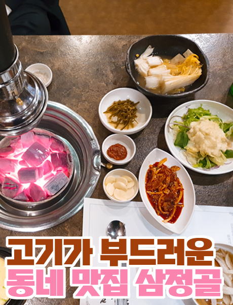  동네 소고기 맛집 성주동 삼정골