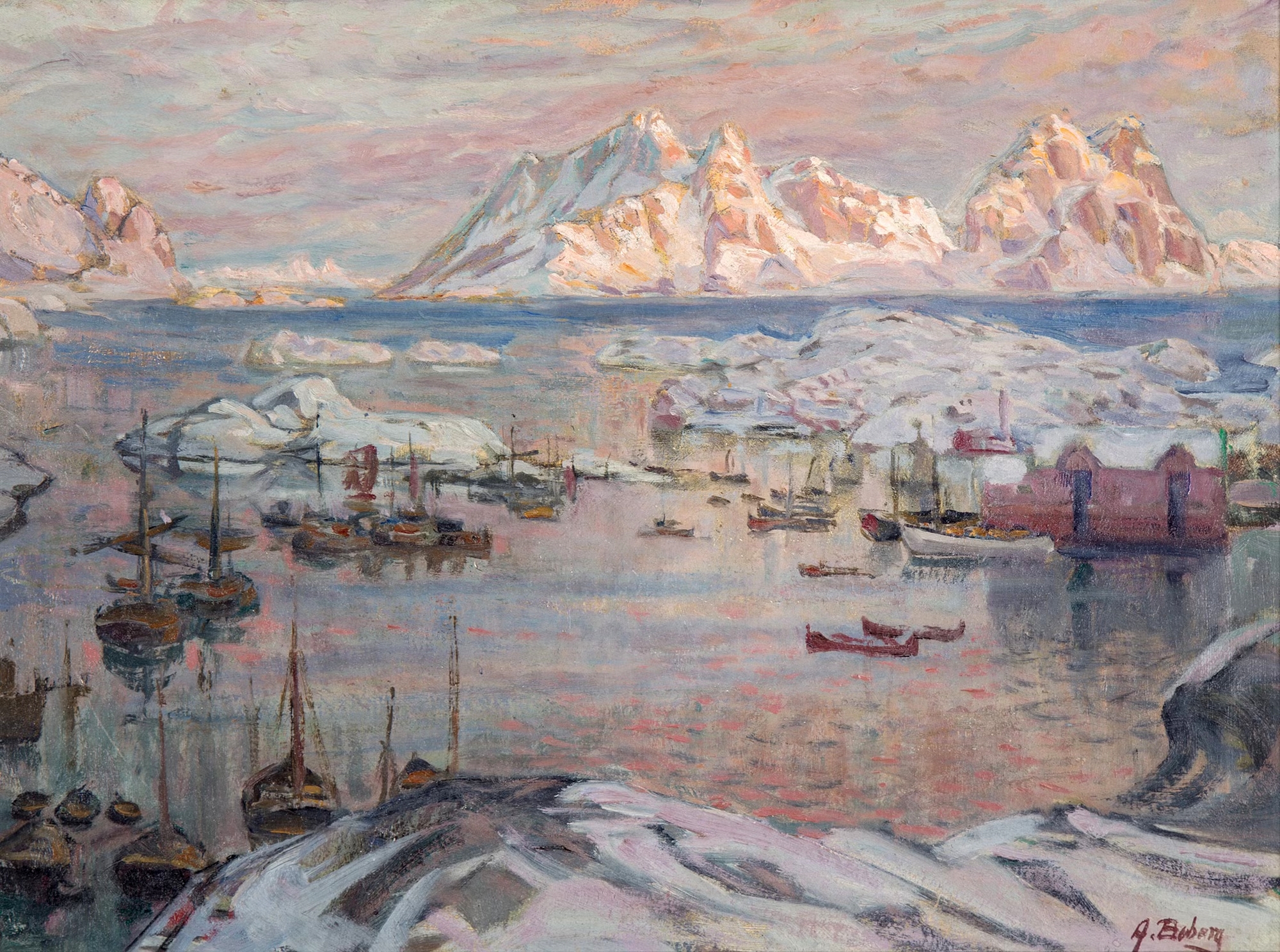안나 보베르(Anna Boberg), 스웨덴, 예술가, 1864-1935
