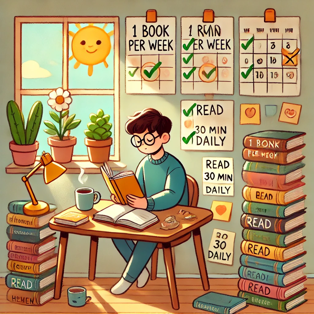 📘 한 달 4권 독서 루틴 만들기 실전 노하우 📆