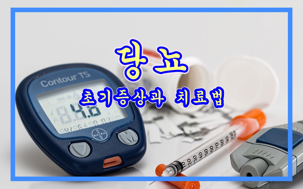  당뇨 초기증상과 치료법