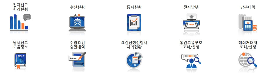 유니패스 통관조회